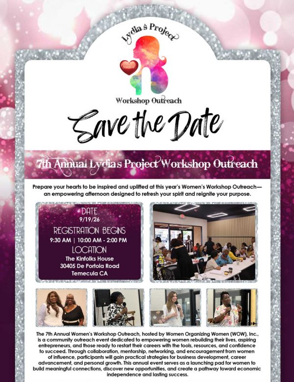 Lydia Project Women Workshop Outreach